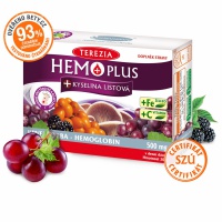 Terezia Company Hemo plus+kyselina listov + elezo + vitamin C 60 kapsl