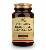 SOLGAR Collagen and hyaluronic acid - Kyselina hyaluronov 120 mg 30 tablet