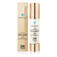 DERMACUR Gold-Night - Krm pro non pi s obsahem mikrokrystal zlata, 50 ml