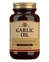 SOLGAR Garlic Oil - Česnekový olej 100 kapslí