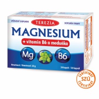 Terezia Magnesium + vitamin B6 a meduka 30 kapsl