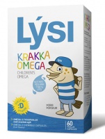 Lys Omega 3 + D - Dtsk ryb olej s vitamnem D 60 vkacch kapsl