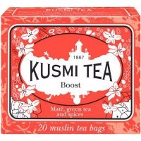Kusmi Tea Boost, 20 mušelínových sáčků (44g)
