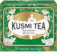 Kusmi Tea Spearmint green Tea, 20 muelnovch sak (44g)