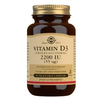 SOLGAR Vitamin D3 2200 IU 50 kapsl