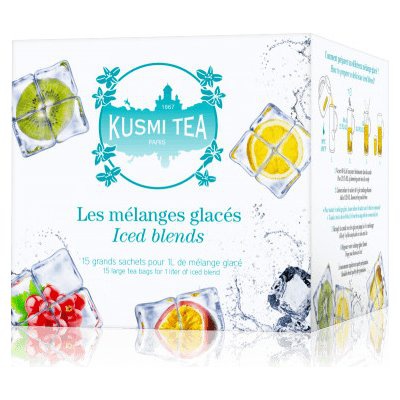 Kusmi Tea Iced Teas, 15 mušelinovych sačku