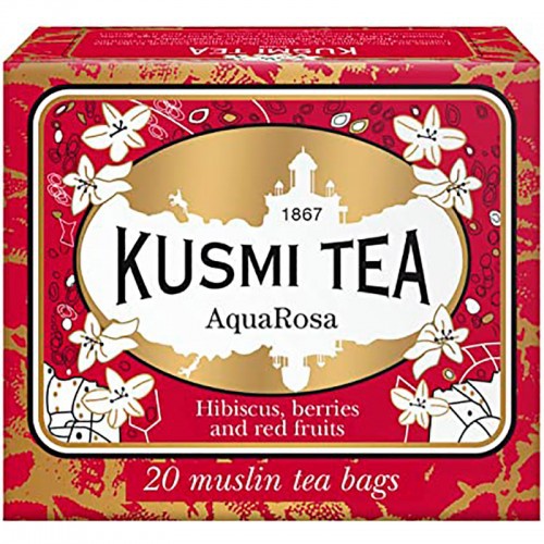Kusmi Tea Aqua Rosa 20 mušelinovych sačku