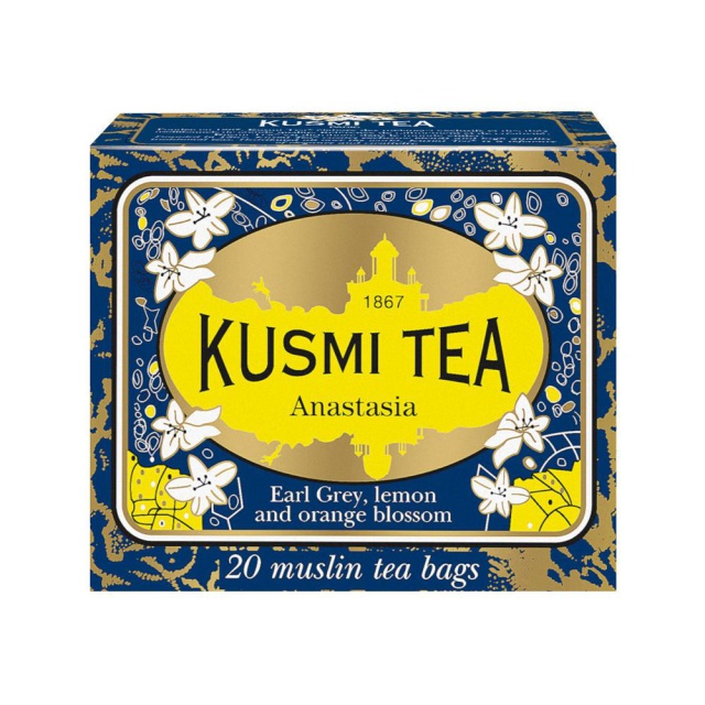 Kusmi Tea Anastasia, 20 mušelínových sáčků (44g)