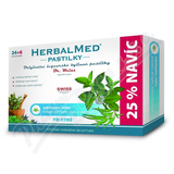 HerbalMed past.  Dr. Weiss Eukalypt+máta+vit. C 24+6