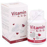 Vitamn K2+D3+Q10 tob. 60