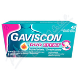 Gaviscon Duo Efekt žvýkací tablety tbl. mnd. 48