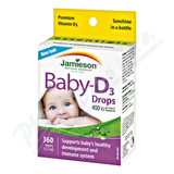 JAMIESON Baby-D3 Vitamn D3 400 IU kapky 11. 7ml