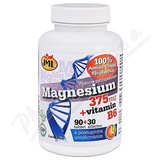 JML Magnesium 375mg + vitamin B6 tbl. 90+30