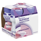 Nutridrink Compact Protein př. jahod. sol. 4x125ml