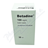 Betadine 100mg-ml drm. sol. 30ml