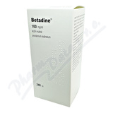 Betadine 100mg-ml drm. sol. 240ml