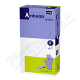 Ambulex Nitryl rukavice nepudrov violet S 100ks