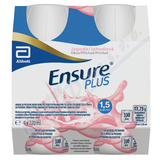 Ensure Plus jahodov pchu pos. sol. 4x220ml